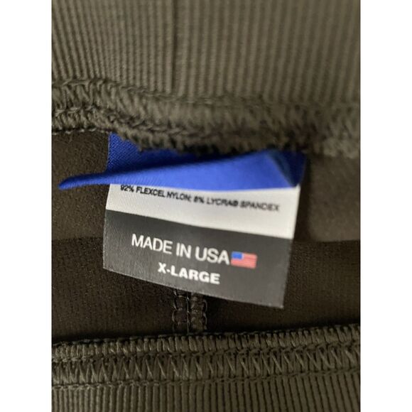 New Irideon Size XL  Knee Patches Leggings Ribbed  Breeches Dark Brown NWT - Picture 6 of 7